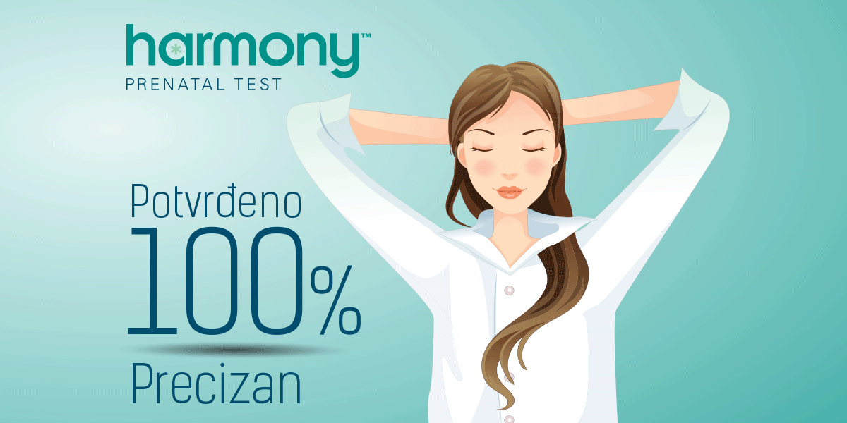 Harmony™ prenatalni test potvrđeno 100% precizan