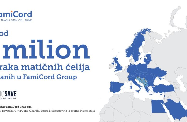 Neverovatno dostignuće: više od milion uzoraka matičnih ćelija sačuvano u FamiCord-u