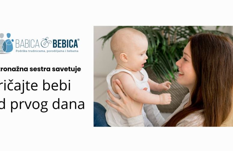 Zašto je važno da bebi govorimo od prvog dana?