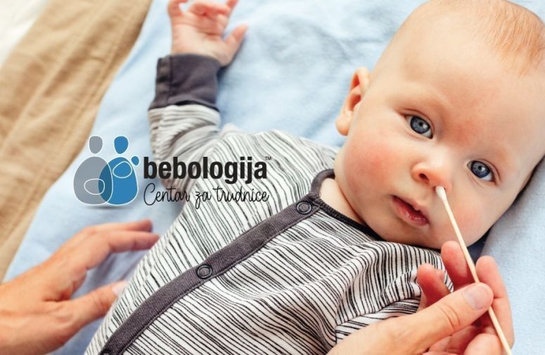 Kako otpušiti bebin zapušen nosić?