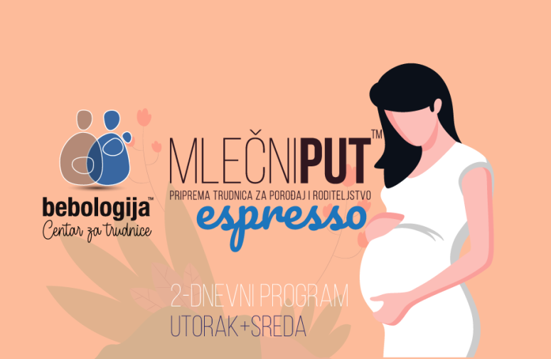Mlečni put espresso - Dvodnevni program za trudnice