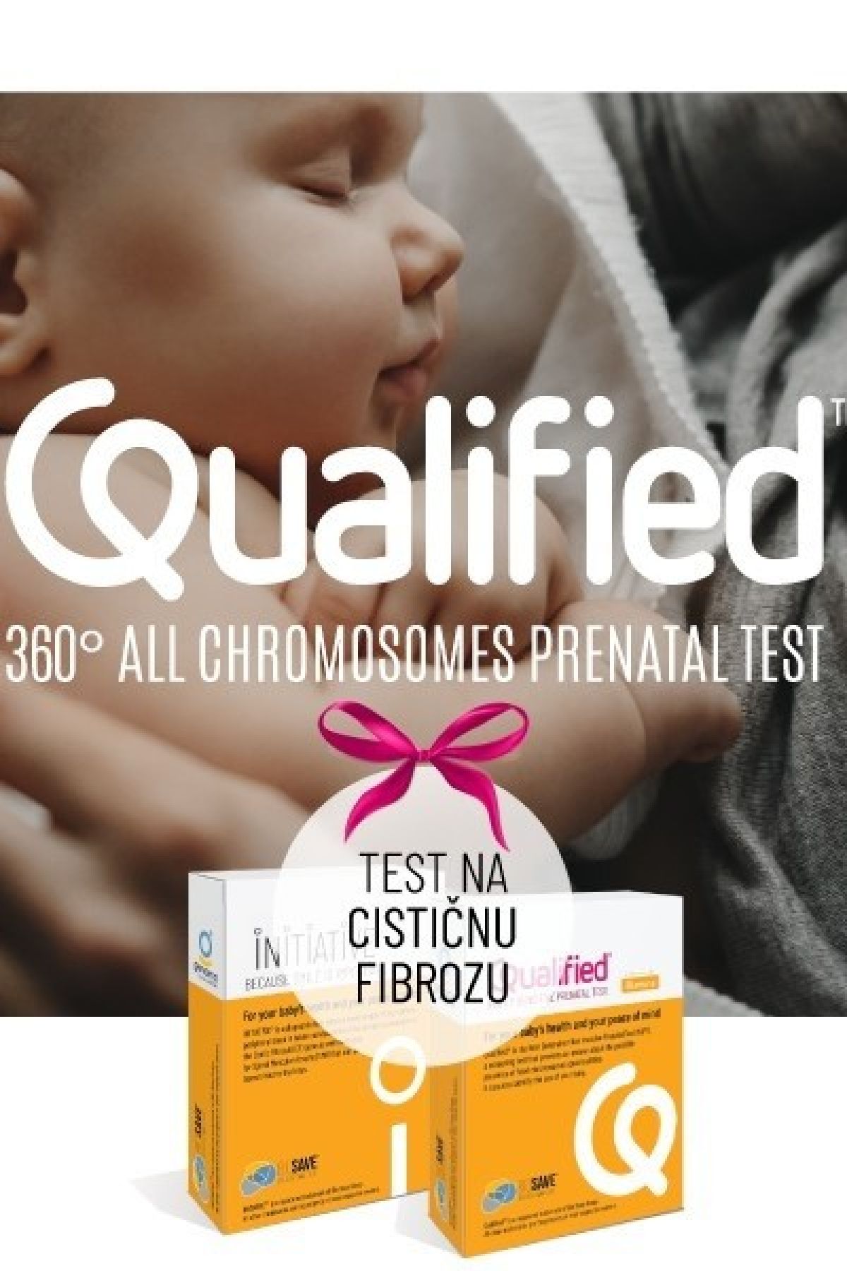 Naši prijatelji iz Bio Save su odlučili da tokom meseca maja poklone test na cističnu fibrozu, svim trudnicama koje urade Qualifed prenatalni test.