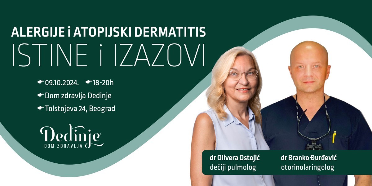 ALERGIJE I ATOPIJSKI DERMATITIS – ISTINE I IZAZOVI