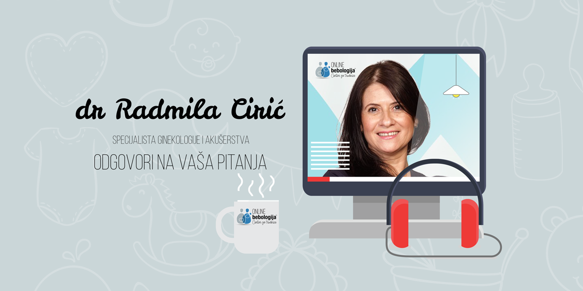 Dr Radmila Ćirić - Odgovori na pitanja o praćenju trudnoće u doba virusa korona