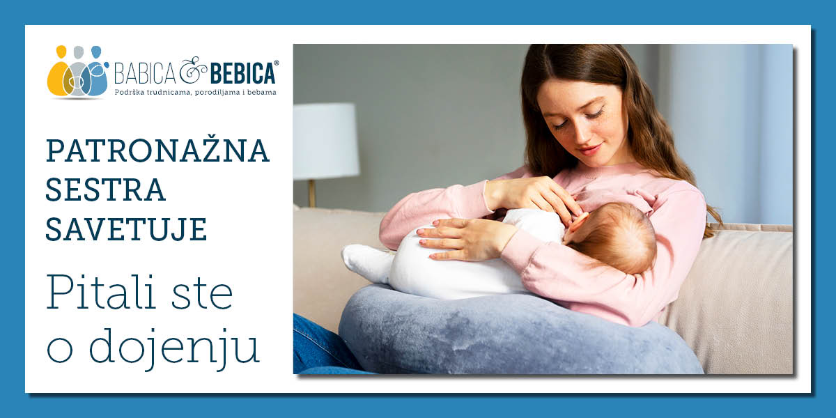 Patronažna sestra savetuje: Pitali ste o dojenju