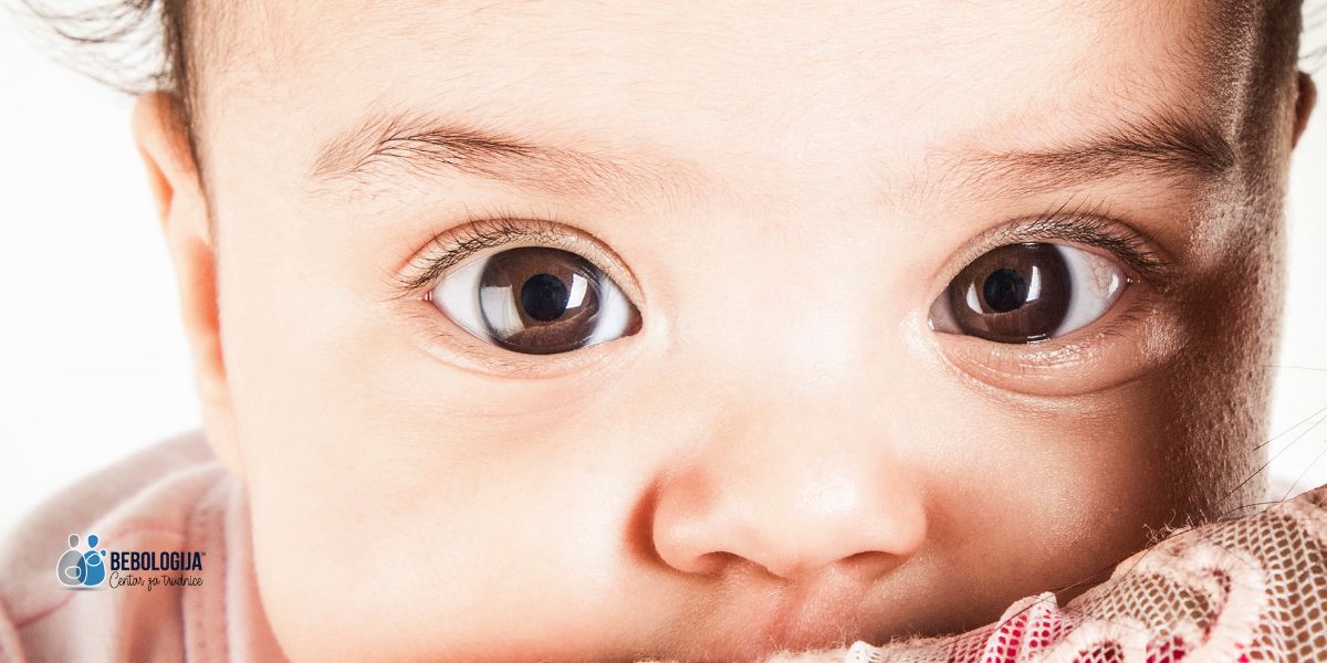 Razvoj bebinog vida do prve godine života