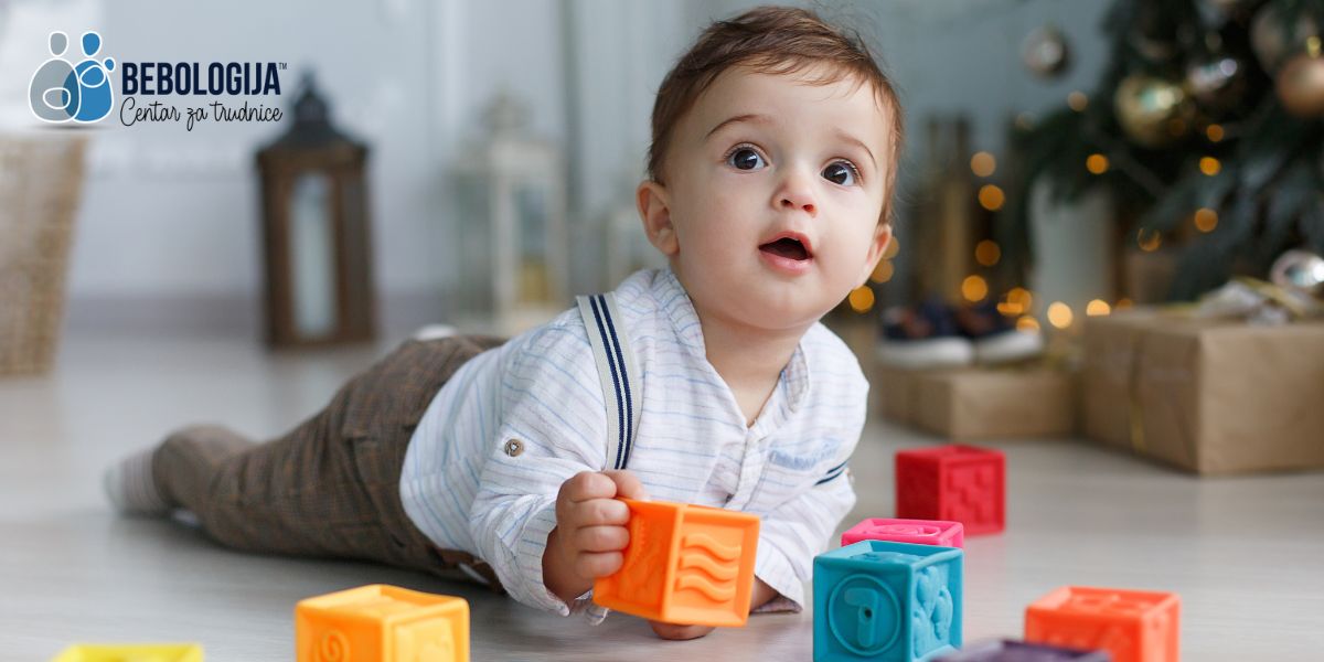 Razvoj bebe u petom i šestom mesecu života