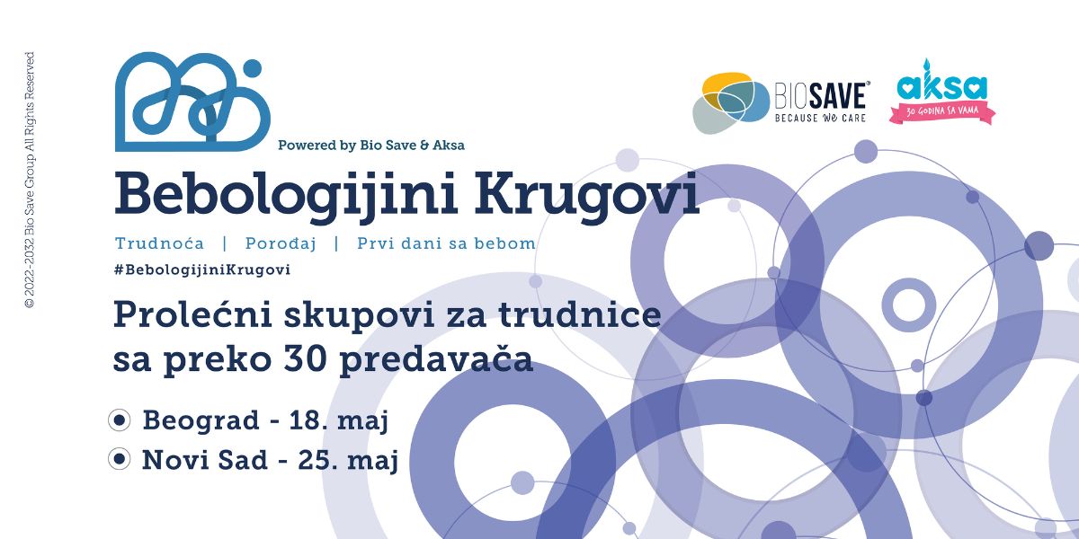 Prijava za Bebologijine krugove Beograd - Početak trudnoće